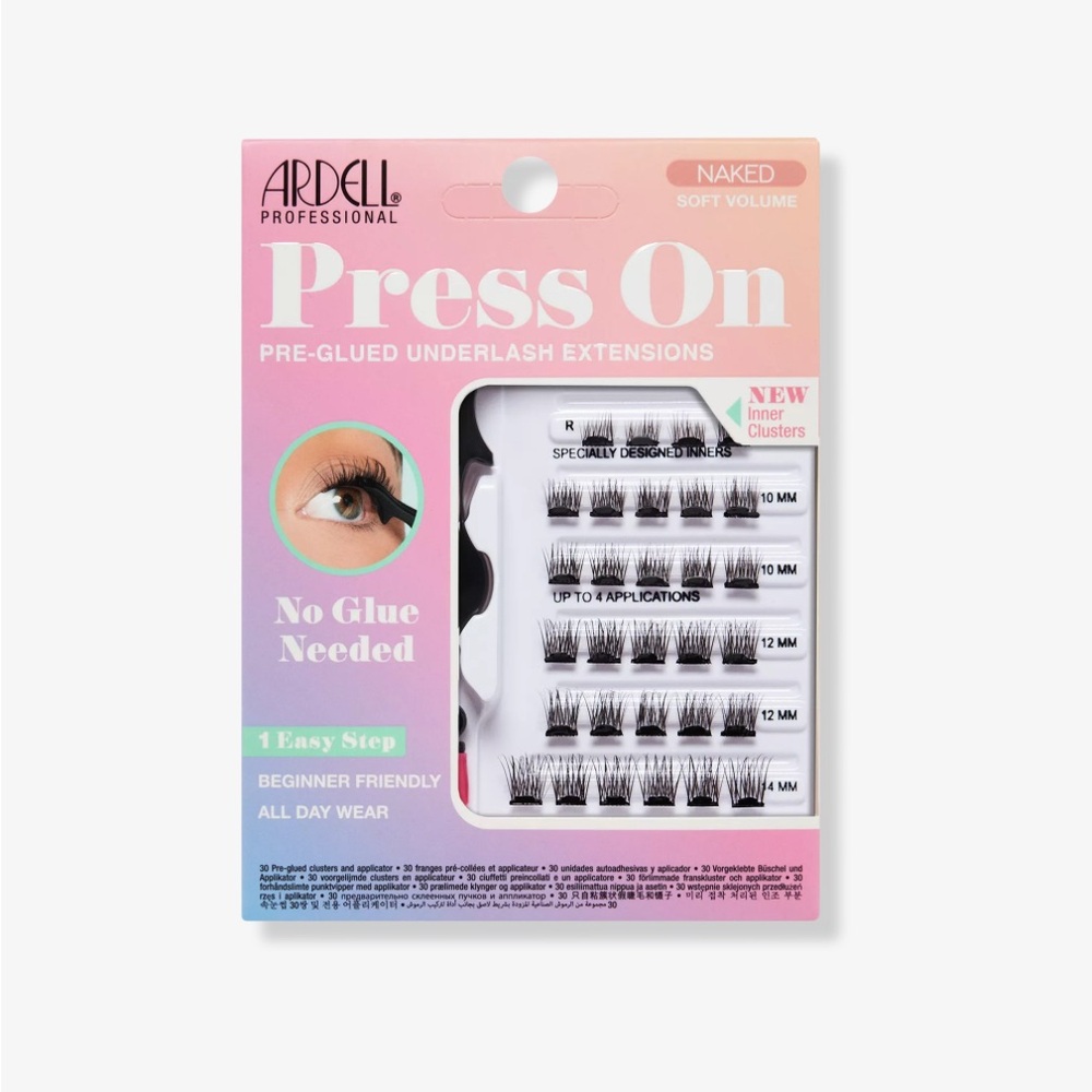 Ardell Professional Press On Underlash Extensions - Black
